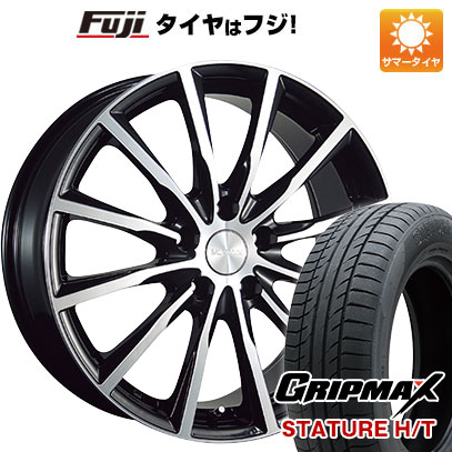 【新品国産車用5穴114.3】 夏タイヤ ホイール4本セット 225/65R17 グリップマックス スタチャー H/T BSW（限定） ブリヂストン バルミナ A12 7J 17インチ(送料無料)｜フジコーポレーション