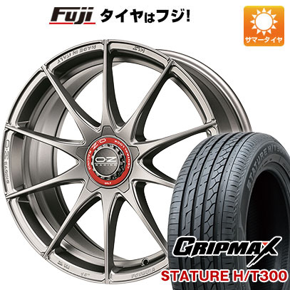【新品国産車用5穴114.3】 夏タイヤ ホイール4本セット 235/55R18 グリップマックス スタチャー H/T300 BSW（限定） OZ フォーミュラHLT 8J 18インチ(送料無料)