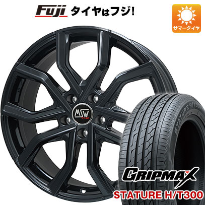 【新品国産車用5穴114.3】 夏タイヤ ホイール4本セット 235/55R20 グリップマックス スタチャー H/T300 BSW(限定) MSW by OZ Racing MSW 41(グロスブラック) 8.5J 20インチ(送料無料)|フジコーポレーション