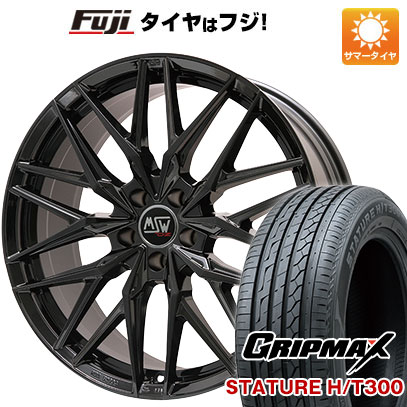 【新品国産車用5穴114.3】 夏タイヤ ホイール4本セット 235/55R20 グリップマックス スタチャー H/T300 BSW（限定） MSW by OZ Racing MSW 50(グロスブラック) 8.5J 20インチ(送料無料)