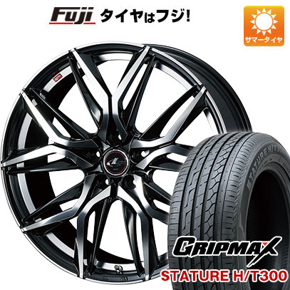 【新品国産車用5穴114.3】 夏タイヤ ホイール4本セット 235/55R20 グリップマックス スタチャー H/T300 BSW（限定） WEDS ウェッズ レオニス LM 8.5J 20インチ(送料無料)｜フジコーポレーション 119,700円