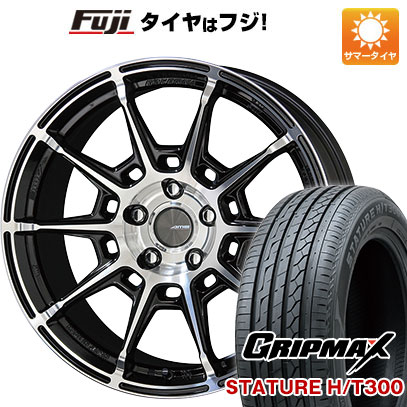 【新品国産車用5穴114.3】 夏タイヤ ホイール4本セット 225/60R18 グリップマックス スタチャー H/T300 BSW（限定） 共豊 ガレルナ レフィーノ 8J 18インチ(送料無料)