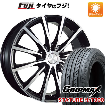 【新品国産車用5穴114.3】 夏タイヤ ホイール4本セット 235/55R18 グリップマックス スタチャー H/T300 BSW（限定） ブリヂストン バルミナ A12 7.5J 18インチ(送料無料)