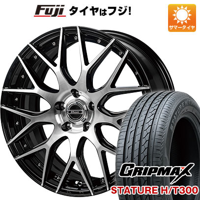 【新品国産車用5穴114.3】 夏タイヤ ホイール4本セット 235/55R19 グリップマックス スタチャー H/T300 BSW（限定） モンツァ ワーウィック MX-09 8J 19インチ(送料無料)