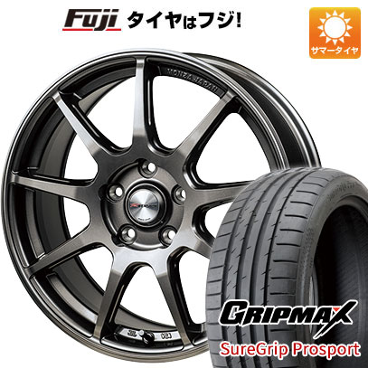 【新品国産車用5穴100】 夏タイヤ ホイール4本セット 215/40R18 グリップマックス シュアグリップ PRO SPORT BSW（限定） モンツァ Rバージョン FS99 8J 18インチ(送料無料)｜フジコーポレーション