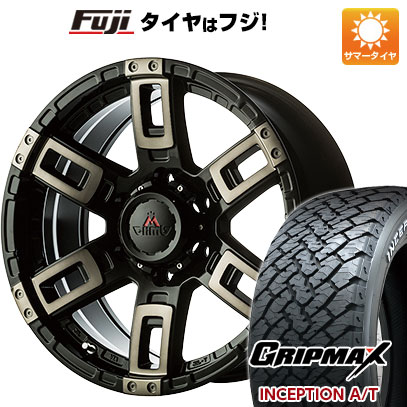 【新品】プラド 夏タイヤ ホイール4本セット 265/50R20 グリップマックス インセプション A/T RWL(限定2024年製) エムクライム カノン 8.5J 20インチ(送料無料)