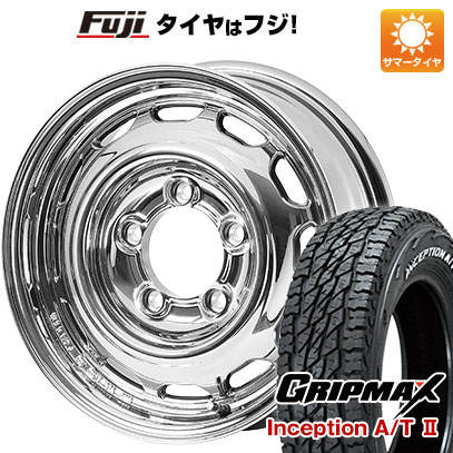 【新品】ジムニー 夏タイヤ ホイール4本セット 175/80R16 グリップマックス インセプション A/TII RWL(限定) アピオ ワイルドボア ベンチュラ 5.5J 16インチ(送料無料)