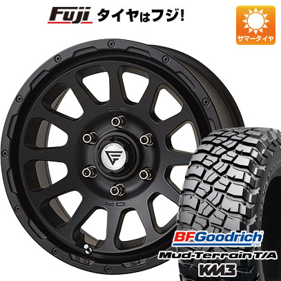 【新品国産車用6穴139.7】 夏タイヤ ホイール4本セット 35X12.5R17 BFグッドリッチ マッドテレーンT/A KM3 デルタフォース オーバル 8J 17インチ(送料無料)｜フジコーポレーション