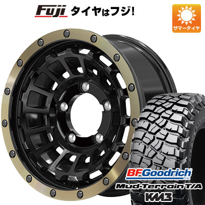 【新品】ジムニーシエラ/ジムニーノマド 夏タイヤ ホイール4本セット 30X9.5R15 BFグッドリッチ マッドテレーンT/A KM3 ホットスタッフ バークレイハードロック ローガン 6J 15インチ(送料無料)