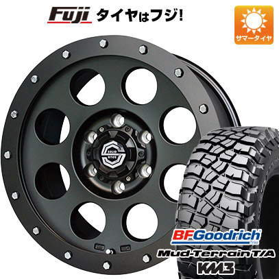 【新品】プラド/ハイラックス 夏タイヤ ホイール4本セット 265/65R17 BFグッドリッチ マッドテレーンT/A KM3 ソリッドレーシング Iメタル X2 8J 17インチ(送料無料)