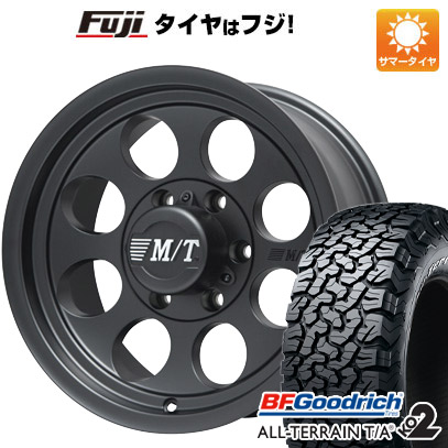【新品国産車用6穴139.7】 夏タイヤ ホイール4本セット 33X12.5R15 BFグッドリッチ オールテレーンT/A KO2 RWL/RBL ミッキートンプソン クラシック3 ブラック 8J 15インチ(送料無料)｜フジコーポレーション