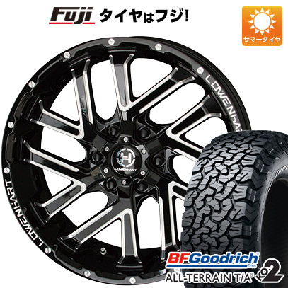 【新品国産車用6穴139.7】 夏タイヤ ホイール4本セット 35X12.5R17 BFグッドリッチ オールテレーンT/A KO2 RWL/RBL レーベンハート GXL206 8J 17インチ(送料無料)
