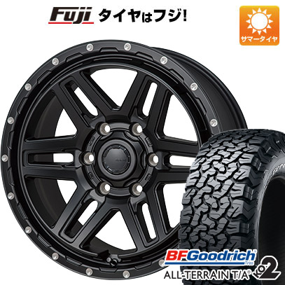 【新品国産車用6穴139.7】 夏タイヤ ホイール4本セット 275/70R17 BFグッドリッチ オールテレーンT/A KO2 RWL/RBL モンツァ HI-BLOCK エルデ 8J 17インチ(送料無料)