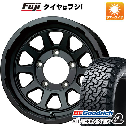【新品】ジムニーシエラ/ジムニーノマド 夏タイヤ ホイール4本セット 30X9.5R15 BFグッドリッチ オールテレーンT/A KO2 RWL/RBL ホットスタッフ マッドクロス レンジャー 6J 15インチ(送料無料)|フジコーポレーション