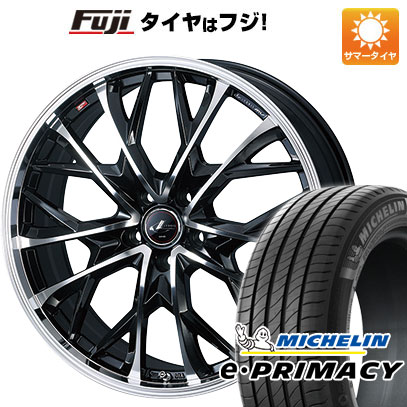【新品】クラウンクロスオーバー 夏タイヤ ホイール4本セット 225/45R21 ミシュラン E･プライマシー WEDS ウェッズ レオニス MV 21インチ(送料無料)｜フジコーポレーション