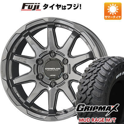 【新品】ハイエース200系 夏タイヤ ホイール4本セット 195R15C 107/105Q グリップマックス マッドレイジM/T RWL(限定) 共豊 サーキュラー C10X 6J 15インチ(送料無料)|フジコーポレーション