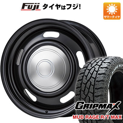 【新品】ジムニー 夏タイヤ ホイール4本セット 185/85R16 グリップマックス マッドレイジR/T MAX RWL(限定2024年製) コーリン オールドカントリー 5.5J 16インチ(送料無料)｜フジコーポレーション