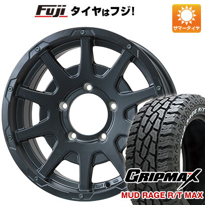 【新品】ジムニー 夏タイヤ ホイール4本セット 195R16C 104/102Q グリップマックス マッドレイジR/T MAX RWL(限定) OZ SPARCO ダカール【限定】 5.5J 16インチ(送料無料)