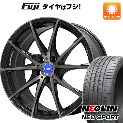 送料無料 245 35r 車用品 インチ Lehrmeister レアマイスター Lmスポーツクロス10 サマータイヤ ホイールセット 245 35r タイヤ ホイール タイヤ ホイール 数量限定価格 ブラックパールブラッククリア 8 5j 8 50 Neolin ネオリン ネオスポーツ 限定