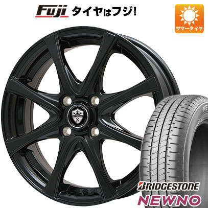 【新品 軽自動車】N-BOX タント スペーシア 夏タイヤ ホイール4本セット 155/65R14 ブリヂストン ニューノ(限定) エルベ エステローザ FSV 14インチ(送料無料) サマータイヤ｜フジコーポレーション 35,555円
