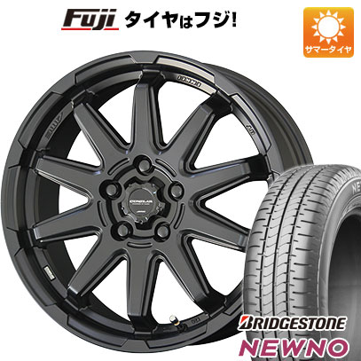 【新品 軽自動車】N-BOX タント スペーシア 夏タイヤ ホイール4本セット 155/65R14 ブリヂストン ニューノ(限定) 共豊 サーキュラー C10S 14インチ(送料無料)｜フジコーポレーション