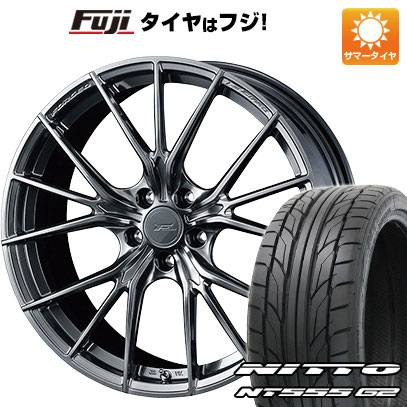 【パンク保証付き】【新品国産車用5穴114.3】 夏タイヤ ホイール4本セット 215/40R18 ニットー NT555 G2 WEDS ウェッズ F-ZERO FZ-1 7.5J 18インチ(送料無料) 163,050円