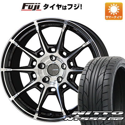 【パンク保証付き】【新品国産車用5穴114.3】 夏タイヤ ホイール4本セット 245/40R20 ニットー NT555 G2 共豊 ガレルナ レフィーノ 8.5J 20インチ(送料無料)