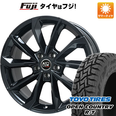 【新品国産車用5穴114.3】 夏タイヤ ホイール4本セット 225/60R17 トーヨー オープンカントリー R/T RBL MSW by OZ Racing MSW 42(グロスブラック) 17インチ(送料無料)｜フジコーポレーション