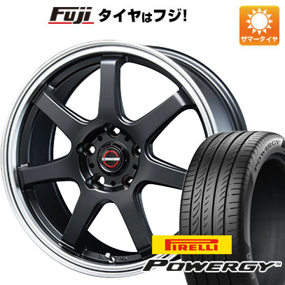 【新品国産車用5穴114.3】 夏タイヤ ホイール4本セット 235/55R18 ピレリ パワジー ブレスト ユーロマジック タイプS-07 7.5J 18インチ(送料無料)｜フジコーポレーション 97,185円