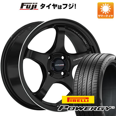 【新品国産車用5穴114.3】 夏タイヤ ホイール4本セット 215/50R17 ピレリ パワジー ホットスタッフ クロススピード ハイパーエディションCR5 7.5J 17インチ(送料無料)