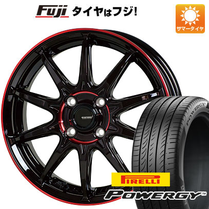 【新品国産車用4穴100】 夏タイヤ ホイール4本セット 175/65R15 ピレリ パワジー ホットスタッフ ジースピード P-05R 5.5J 15インチ(送料無料)｜フジコーポレーション