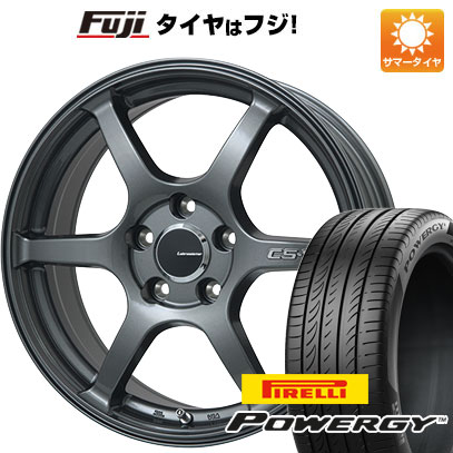 【新品国産車用5穴100】 夏タイヤ ホイール4本セット 205/50R17 ピレリ パワジー レアマイスター CS-V6(ガンメタ) 7J 17インチ(送料無料)