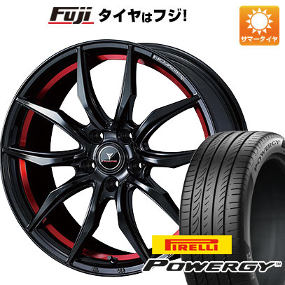 【新品国産車用5穴114.3】 夏タイヤ ホイール4本セット 235/50R18 ピレリ パワジー WEDS ウェッズ ノヴァリス ローグ VF 8J 18インチ(送料無料)｜フジコーポレーション