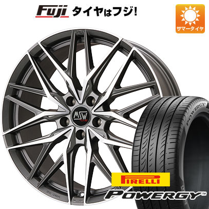 【新品国産車用5穴114.3】 夏タイヤ ホイール4本セット 235/35R19 ピレリ パワジー MSW by OZ Racing MSW 50(マットガンメタポリッシュ) 8J 19インチ(送料無料) 103,150円