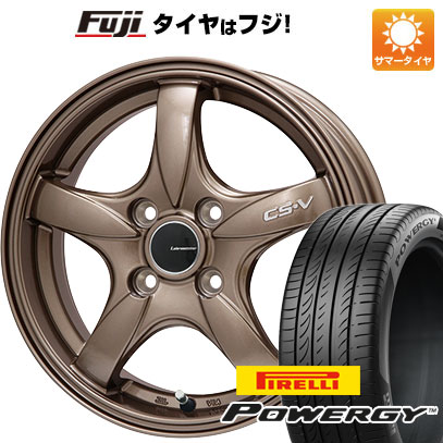 【新品国産車用4穴100】 夏タイヤ ホイール4本セット 175/65R15 ピレリ パワジー レアマイスター CS-V(ブロンズ) 6J 15インチ(送料無料)｜フジコーポレーション 45,060円