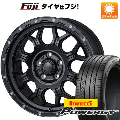 【新品国産車用5穴114.3】 夏タイヤ ホイール4本セット 215/65R16 ピレリ パワジー モンツァ HI-BLOCK ジェラード 7J 16インチ(送料無料)|フジコーポレーション