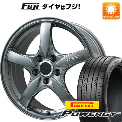 【新品国産車用5穴114.3】 夏タイヤ ホイール4本セット 205/60R16 ピレリ パワジー レアマイスター CS-V(ガンメタ) 7J 16インチ(送料無料)｜フジコーポレーション