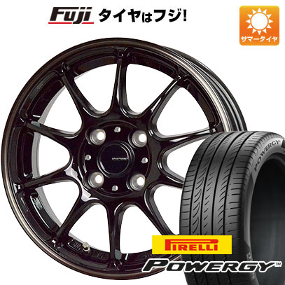 【新品国産車用4穴100】 夏タイヤ ホイール4本セット 175/65R15 ピレリ パワジー ホットスタッフ ジースピード P-07 5.5J 15インチ(送料無料)