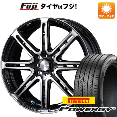 【新品国産車用4穴100】 夏タイヤ ホイール4本セット 195/55R16 ピレリ パワジー コーセイ セネカ RP08 6J 16インチ(送料無料)