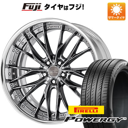 【新品国産車用5穴114.3】 夏タイヤ ホイール4本セット 235/35R19 ピレリ パワジー WORK ワーク シュヴァート ブルネン 8J 19インチ(送料無料)｜フジコーポレーション