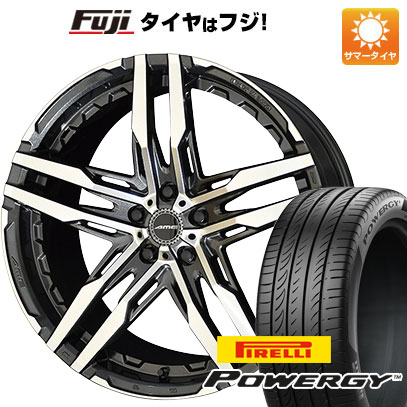 【新品国産車用5穴114.3】 夏タイヤ ホイール4本セット 225/55R18 ピレリ パワジー 共豊 シャレン RG 8J 18インチ(送料無料)｜フジコーポレーション