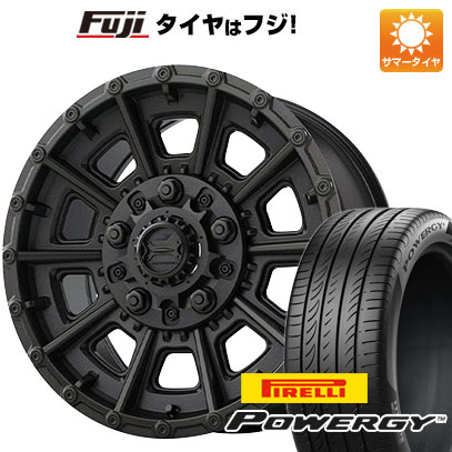 【新品国産車用5穴114.3】 夏タイヤ ホイール4本セット 225/65R17 ピレリ パワジー TUS JAPAN ジェップセン バレルゾーン M017 8J 17インチ(送料無料)