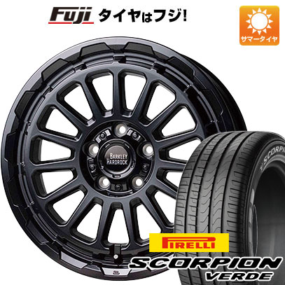 【新品】デリカD5 夏タイヤ ホイール4本セット 215/70R16 ピレリ スコーピオン ヴェルデ ホットスタッフ バークレイハードロック リザード 7J 16インチ(送料無料)