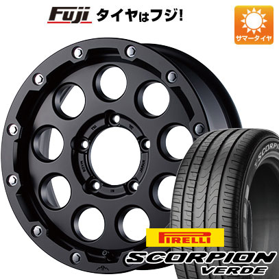 【新品】ジムニーシエラ/ジムニーノマド 夏タイヤ ホイール4本セット 215/70R16 ピレリ スコーピオン ヴェルデ ギャルソン マルビーレ マッドラン 5.5J 16インチ(送料無料)|フジコーポレーション