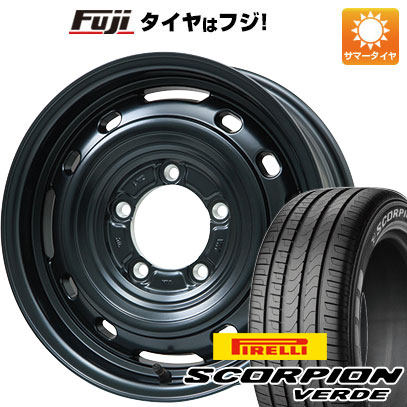 【新品】ジムニーシエラ/ジムニーノマド 夏タイヤ ホイール4本セット 215/70R16 ピレリ スコーピオン ヴェルデ レアマイスター LMG OFF-STYLE 2 (マットブラック) 6J 16インチ(送料無料)|フジコーポレーション