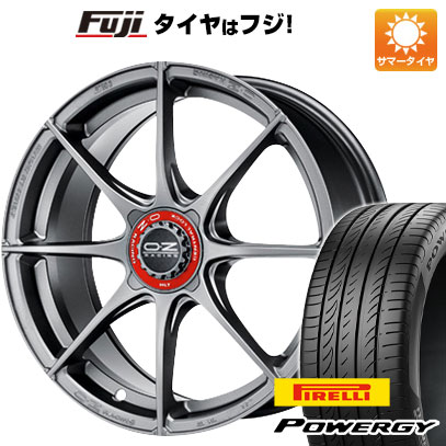 【新品国産車用4穴100】 夏タイヤ ホイール4本セット 205/45R17 ピレリ パワジー OZ フォーミュラHLT 7J 17インチ(送料無料)