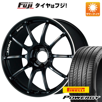 【新品国産車用5穴114.3】 夏タイヤ ホイール4本セット 225/50R18 ピレリ パワジー ヨコハマ アドバンレーシング RZII 7.5J 18インチ(送料無料)|フジコーポレーション