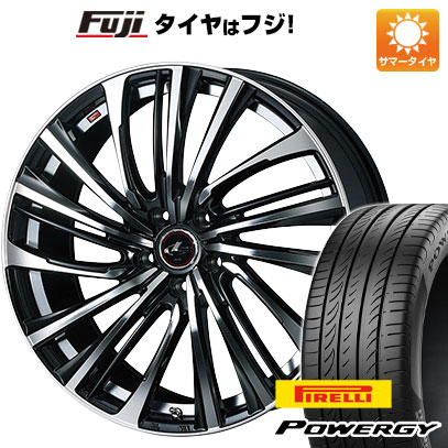 【新品国産車用5穴114.3】 夏タイヤ ホイール4本セット 225/50R18 ピレリ パワジー WEDS ウェッズ レオニス FS 7J 18インチ(送料無料)