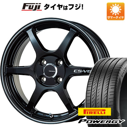 【新品 軽自動車】N-BOX タント スペーシア 夏タイヤ ホイール4本セット 165/55R15 ピレリ パワジー レアマイスター CS-V6(グロスブラック/ラインポリッシュ) 5J 15インチ(送料無料)｜フジコーポレーション