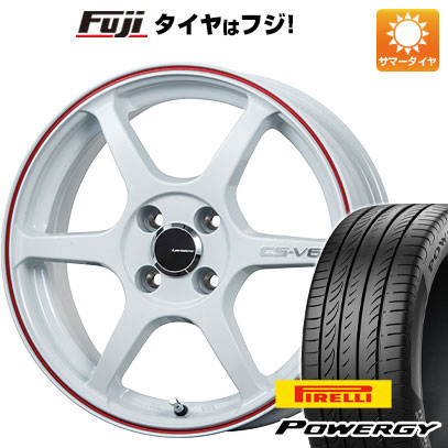 【新品 軽自動車】N-BOX タント スペーシア 夏タイヤ ホイール4本セット 165/55R15 ピレリ パワジー レアマイスター CS-V6(ホワイト/レッドライン) 5J 15インチ(送料無料)｜フジコーポレーション